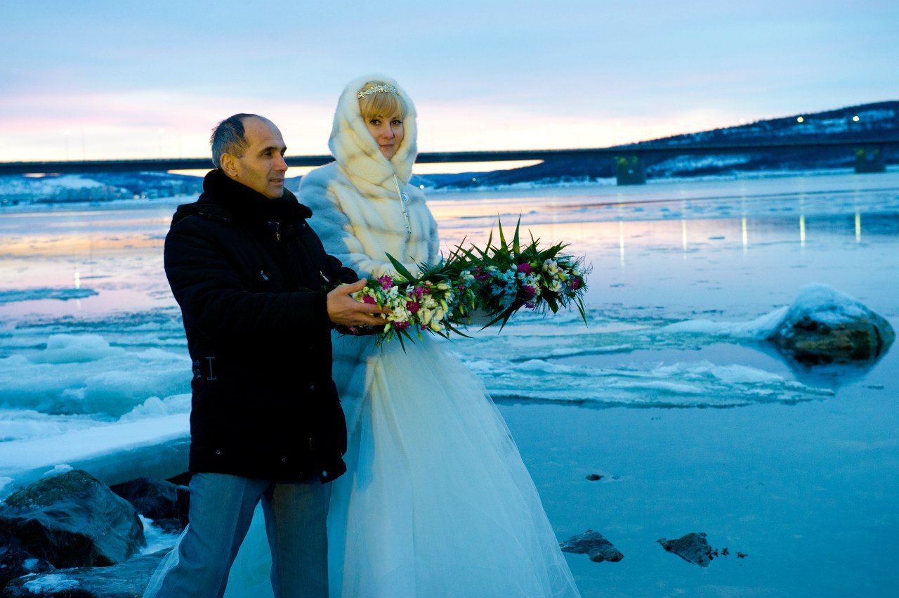 Свадьба Мурманск на природе